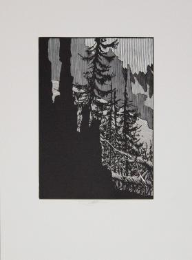 Alpine Landscape, 1 (from the "Frankenstein" Portfolio)