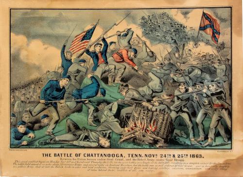 The Battle of Chattanooga, Tenn., Nov. 24th & 25th, 1863