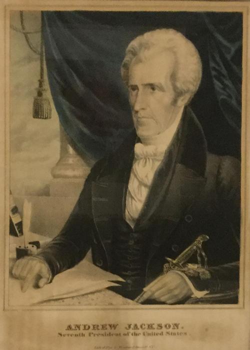 Andrew Jackson. Seventh President of the United States.