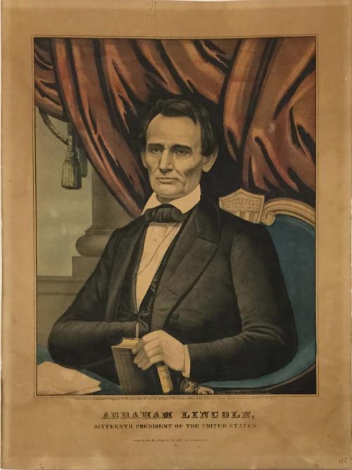 Abraham Lincoln, Sixteenth President of the United States.