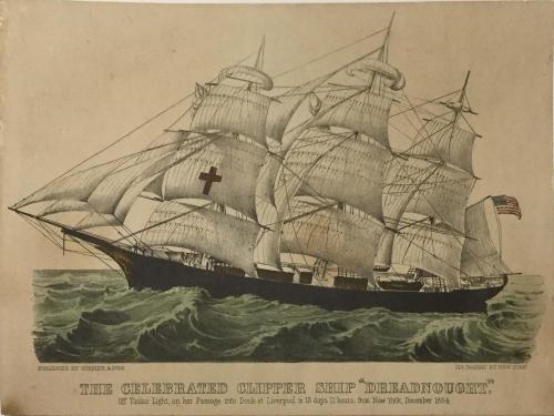 The Celebrated Clipper Ship, "Dreadnought"