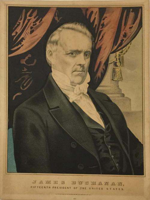 James Buchanan, Fifteenth President of the United States.