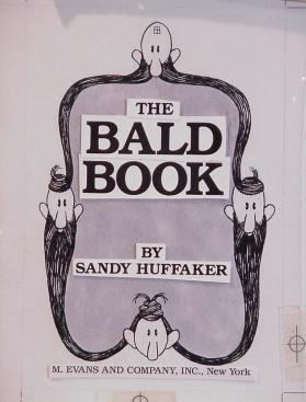 The Bald Book - Illustration board, cover