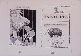 The Bald Book - Illustration board, pages 34-35