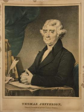 Thomas Jefferson, Third President of the United States.