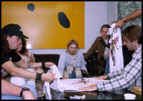 Kurt Cobain with Nirvana, NYC